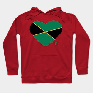 I love my country. I love Jamaica. I am a patriot. In my heart, there is always the flag of Jamaica Hoodie